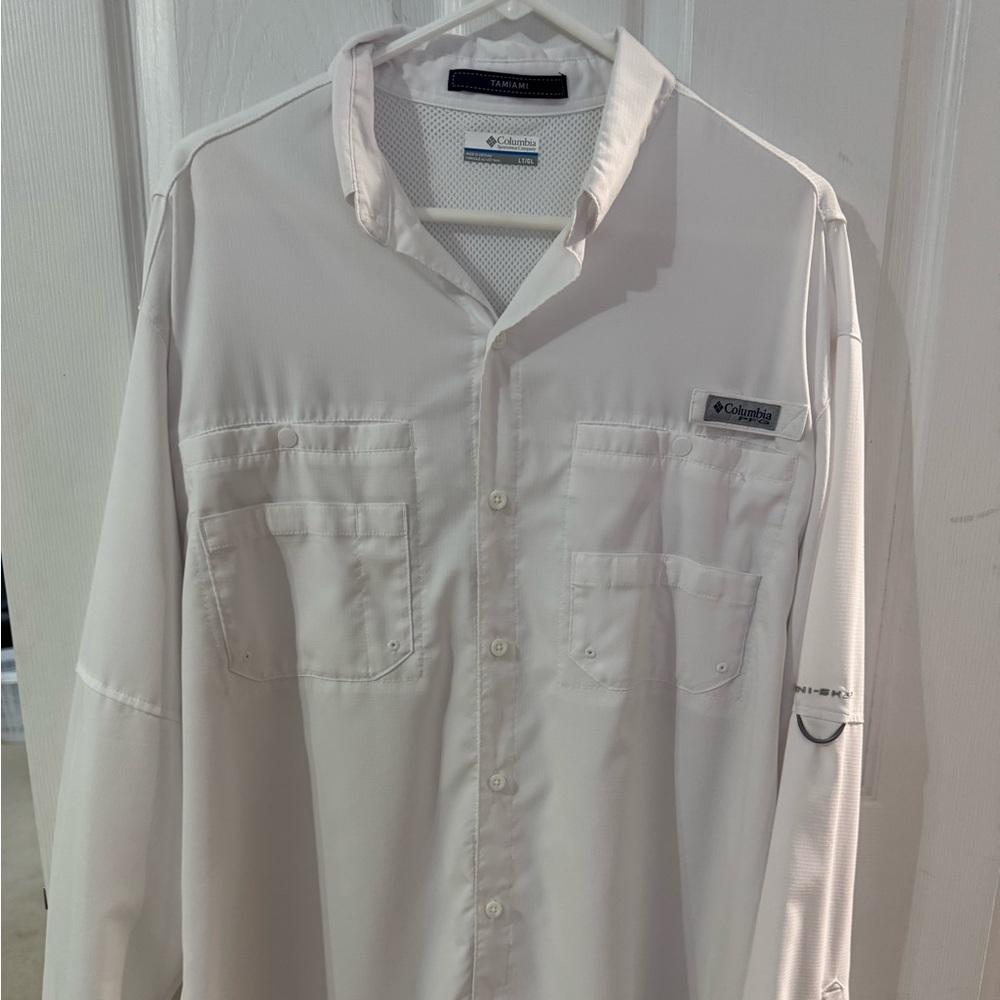 Columbia Mens PFG Tamiami Ii Long Sleeve Shirt 👕 🎣